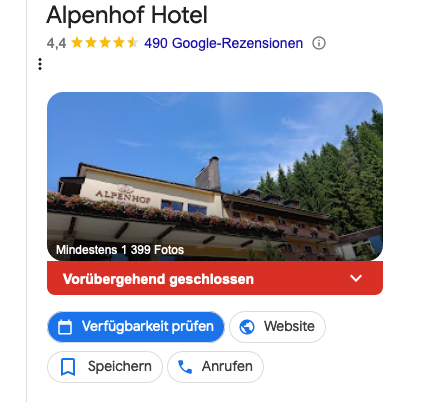 Screenshot der Webseite google.com