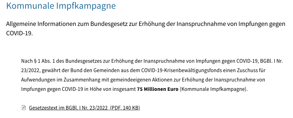 Screenshot der Webseite bmf.gv.at